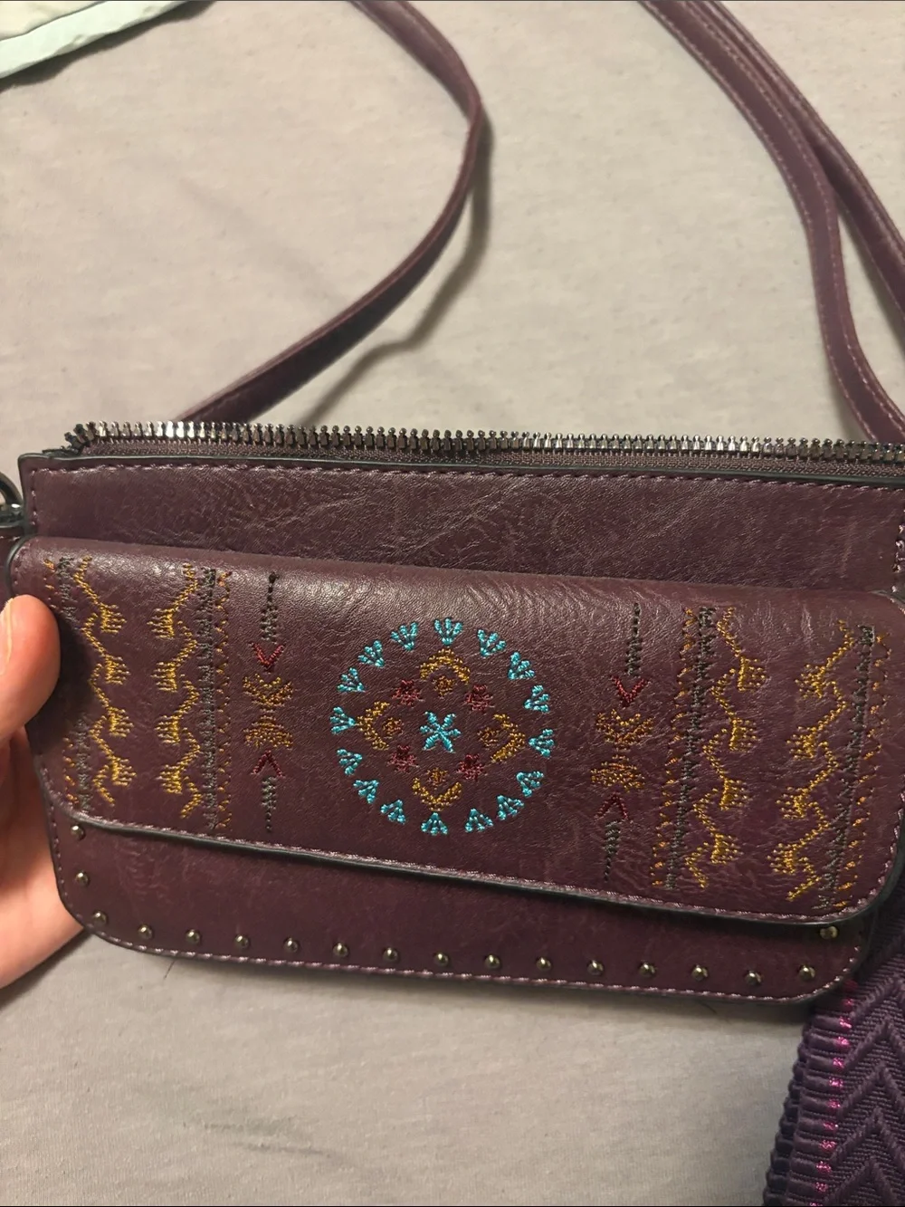 Sam & Hadley dark purple